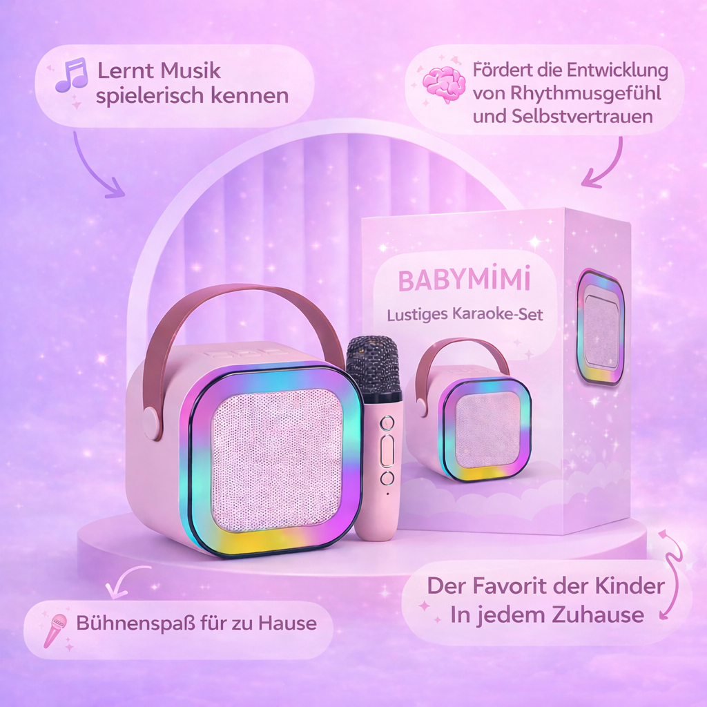 Babymimi Unterhaltsames Karaoke-Set