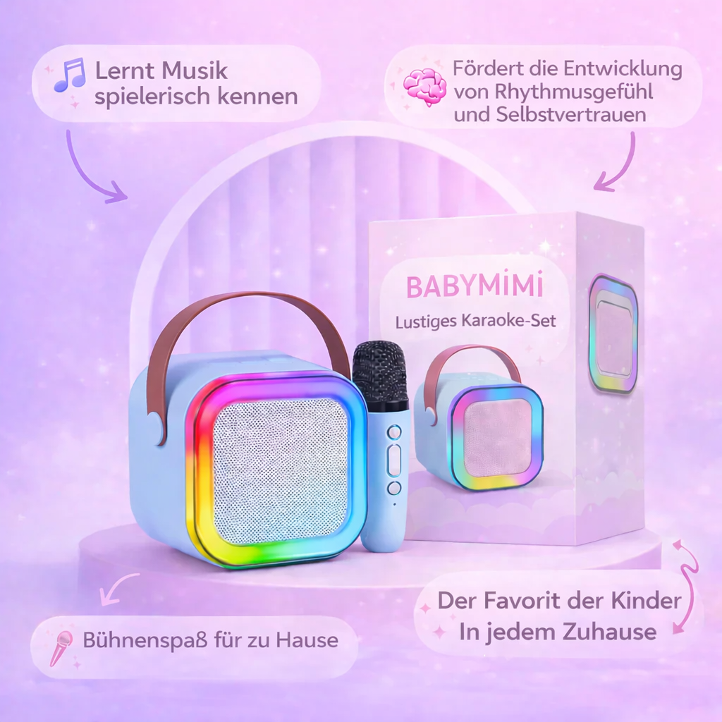 Babymimi Unterhaltsames Karaoke-Set